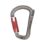 DMM Rhino Quicklock Carabiner, Titanium/Red, A543