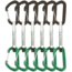DMM Spectre Quickdraw, 6 Pack, Matt Grey/Green, 12 cm, A358-12GRAP6
