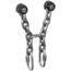 DMM Stal Anchors, Stainless Bottom Rope, Black/Silver, ST-SSTPMR