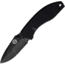 DMOS Burnside Black Folding Knife, 3.63in Closed, 2.5in, Black D2 Tool Steel Blade, Black Textured G10 Handle, KNIFE-BURN-B
