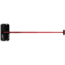 DMOS Stealth Shovel, Black/Fire Red, SBR4001-HT