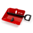 DMOS Stealth XL Shovel, Red/Black, 32732