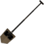 DMOS Delta Shovel, 24in x 11in x 2.75in, 14 Gauge Cold-Rolled Steel Blade, Flat Dark Earth, 20SU-DSST-FDBK