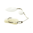 Dobyns D-Blade Advantage Series Spinnerbaits, Colorado/Willow Blade, 1/2oz, White on White, ADV 1/2 A05 COL/WIL