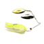 Dobyns D-Blade Advantage Series Spinnerbaits, Willow/Willow Blade, 3/8oz, White/Chart, ADV 3/8 A07 WIL/WIL