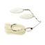 Dobyns D-Blade Advantage Series Spinnerbaits, Willow/Willow Blade, 3/8oz, White on White, ADV 3/8 A05 WIL/WIL