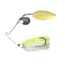 Dobyns D-Blade Beast Series Spinnerbaits, Colorado/Willow Blade, 3/8oz, Chartreuse Light Shimmer, BST 3/8 B11 COL/WIL