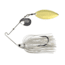Dobyns D-Blade Beast Series Spinnerbaits, Colorado/Willow Blade, 3/8oz, White, BST 3/8 B09 COL/WIL
