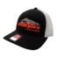 Dobyns FlexFit Mesh Hat - Mens, Black/White/Orange, L/XL, BLK/WHT ORG FLEX L/XL