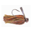 Dobyns Football Jigs Single Pack, 1/4oz, Root Beer &amp; Green Pumpkin Craw, SFB RB/GP 1/4 1PK