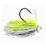 Dobyns Football Jigs Single Pack, 1/4oz, White Vision, SFB WHT VS 1/4 1PK