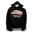 Dobyns Heavy Weight Logo Cotton Hoodies - Mens, Black/Orange, Large, HOODIE BLK/ORG L