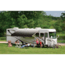 DOMETIC 8500 Manual Patio Awning With Polar White Weathershield, Onyx Linen Fade, 10ft, 848NR10.400B