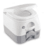 DOMETIC SeaLand 974 Portable Toilet 2.6 Gallon - Grey w/Brackets, 301097406