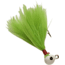 Double-O Tackle Company Flu-Flu Jig, 1/64 oz, Sz 10 Hook, White/Chartreuse, 61109