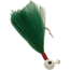 Double-O Tackle Company Flu-Flu Jig, 1/64 oz, Sz 10 Hook, White/Green, 61103