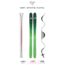 DPS 100 RP Foundation Skis, Green, 163 cm, S-F100RP-163