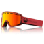 Dragon D1 OTG Goggles, Mill/LumaLens Red Ion, with Bonus LumaLens Rose, One Size 347986032484