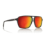 Dragon Passport Sunglasses-Matte Grey-Red Ionized