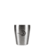 DrinkTanks 10oz Vacuum Insulated Cup, Stainless, 10-STL-C