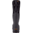 Dryshod Haymaker Gusset Hard-Working Farm Boot - Mens, Black/Orange, 11, HAYG-MH-BK-011