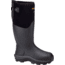 Dryshod Haymaker Gusset Hard-Working Farm Boot - Mens, Black/Orange, 11, HAYG-MH-BK-011