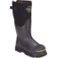 Dryshod Steel-Toe Adjustable Gusset Work Boot, Black/Yellow, 16, STG-UH-BK-016