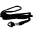 DT Systems Nylon Whistle Lanyard, Black, 88122