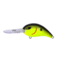 Duckett Fishing BD 6 Deep Diver Bait, Chartreuse Black Back, BD6DD- CBLB
