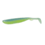 Duckett Fishing BD Subtle Tail, Chartreuse Blue Back, 3.8 in, MXST3.8 CB