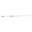 Duckett Fishing Pro Series Spinning Rod, Med, White, 6ft 8in, DFPS68M-S