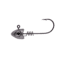 Duckett Fishing Subtle Head w/ Eye 3/0 Hook, 4 Pieces, Unpainted, 3/16 oz. 3/0 Hook, BDSTH 3/16 3/0