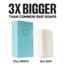Duke Cannon Supply Co Superior Big Ass Brick Of Soap, Blue, Small, BSBA-SUPR10