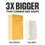 Duke Cannon Supply Co Wayfinder Big Ass Brick Of Soap, Orange, Small, BSBA-WYFR10