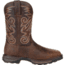Durango Boot Maverick XP Steel Toe Western Waterproof 11 inch Work Boot - Mens, Burly Brown, 15 Medium, DDB0206-15-M