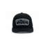 Milk X Whiskey Trailblazer Blackout Flat Brim F68420BD, Black, mxwhmtbb