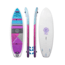 Aquapac Oasis Yoga Fitness Inflatable Paddle Board - Purple/White 086947E1, 10 ft, Purple/White, ISUPOASIS-PUWH-10/FT