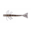 Big Bite Baits Shrimp Tail Soft Baits, 6 per Pack, Baby Sea Trout, 4 inch, SHMP-T4