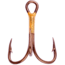 Eagle Claw 2x Double and Treble Hook,Curved Point,Regular Shank,Bronze,R-Pack 374R-8