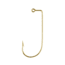Eagle Claw Aberdeen Jig Hook,Non-Offset,90 Degree Leg,Forged,Gold,100-Box Hooks 575-1