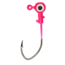 Eagle Claw Ball Head Jig Pro V Hook, Pink, 1/16oz, 10 per Pack, PFPV116-13