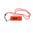 Eagle Claw Flat Boat Whistle,Fluorescent Orange w/Lanyard BAWHFLTOR