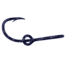 Eagle Claw Hat Hook Tie Clasp on Clip Strip,Carbon Fiber 155A-CARBON