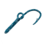 Eagle Claw Hat Hook Tie Clasp on Clip Strip,Flats Blue 155FBAQS