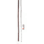 Eagle Claw Lake and Stream Bamboo Pole,10ft Rigged 05100-006