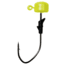 Eagle Claw Lazer Sharp Pro-V Finesse Jig, Chartreuse, 1/8oz, 5 per Pack, LNJ18-03