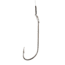 Eagle Claw Nylawire Snelled Hook,OShaughnessy,Offset,Down Eye,Plain Shank,Medium Wire,Nickel,10.5in 422NWH-2/0