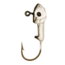 Eagle Claw Panfish Swimbait Head Jig, Black Pearl, 1/16oz, 5 per Pack, PFSBH116-99