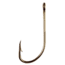 Eagle Claw Plain Shank Hook, Offset, Claw Point, Ringed Eye, Bronze, 100-Box Hooks, 084-2