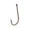 Eagle Claw Plain Shank Hook,Offset,Claw Point,Ringed Eye,Bronze,50-Box Hooks 084F-12